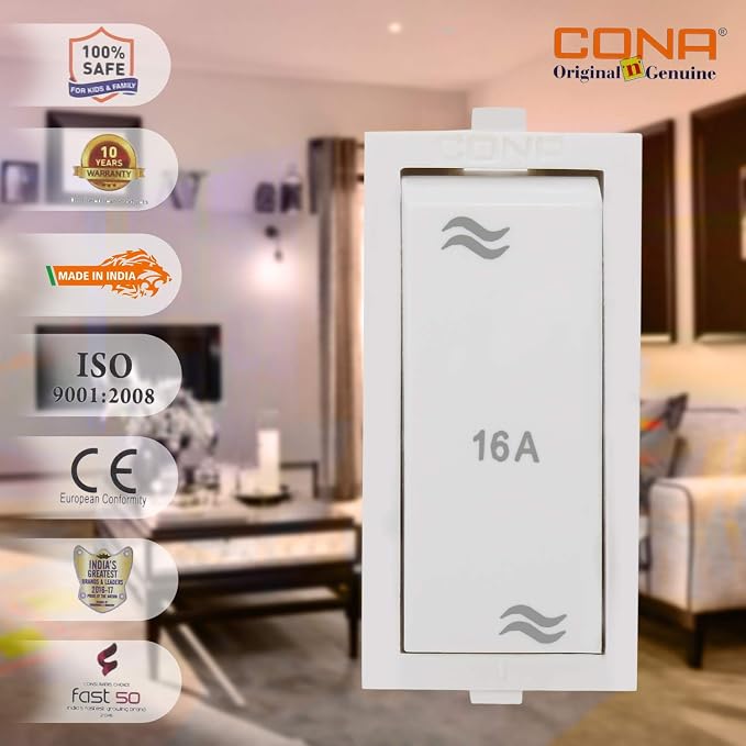 CONA 9391 Status 2 Way Modular Switch 16A